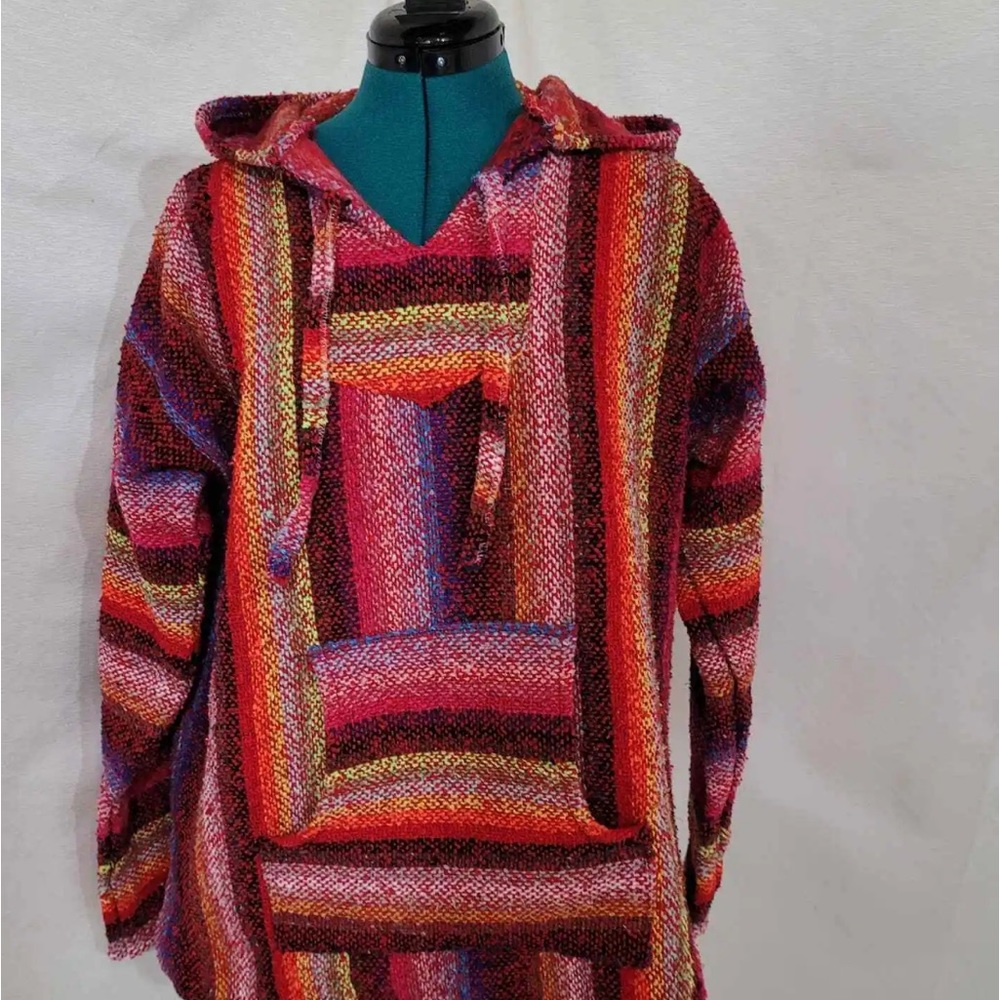 Baja Hoodie Pink Women’s Large